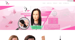 Desktop Screenshot of lindahair.com